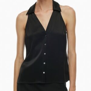 Aritzia Babaton Clockwork Satin Top (small)